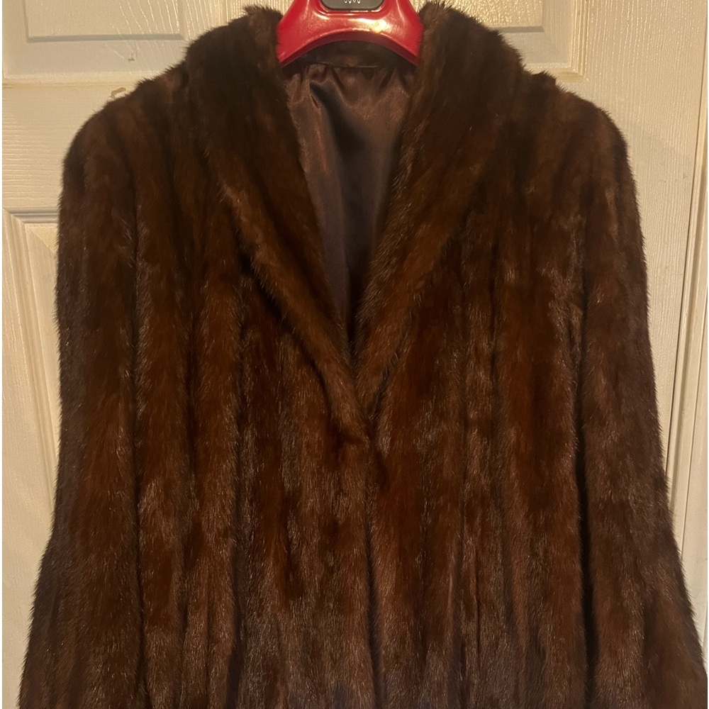 Ladies Gorgeous Natural Brown Mink Jacket